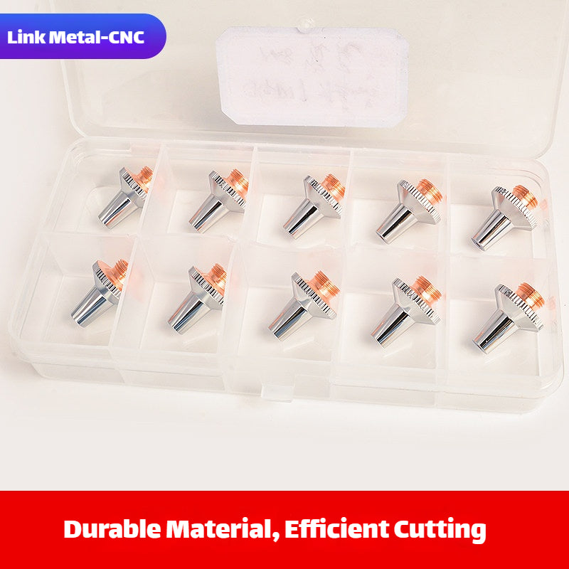 Link Metal CNC 3D-M8 Type Single Layer Chrome Fiber Laser Nozzle