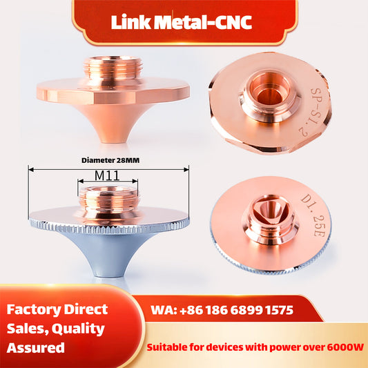 Link Metal CNC SP‑S High Speed Laser Cutting Nozzle