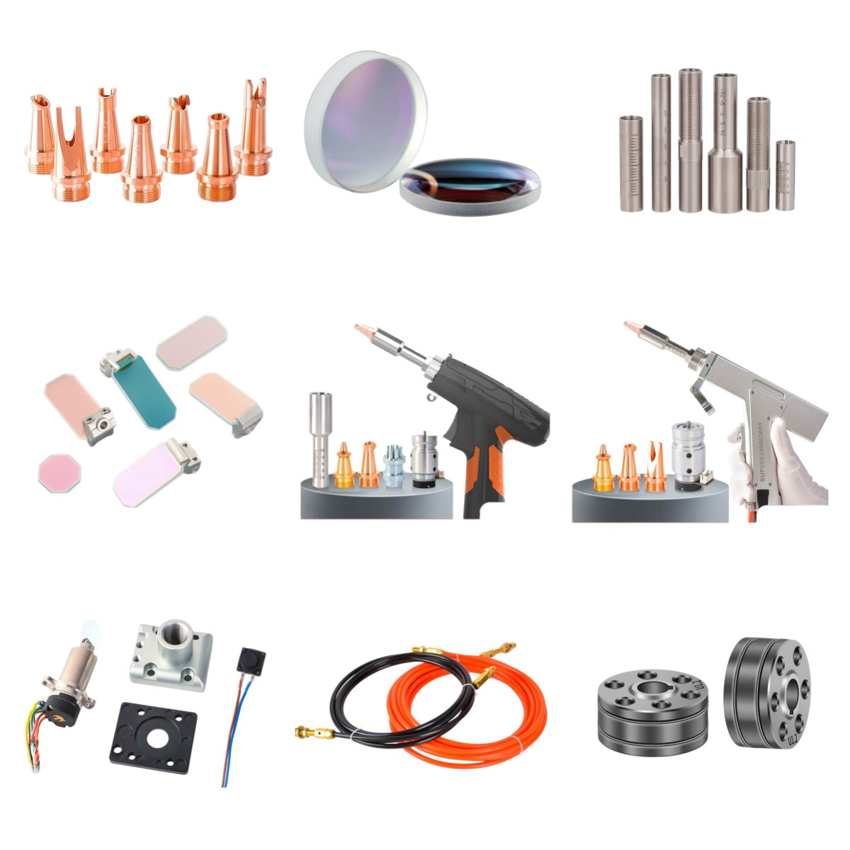 Link Metal CNC Laser Welding Accessories - Full Range Handheld Laser Welding Consumables for Qilin CQWY Sup Huanri Torches