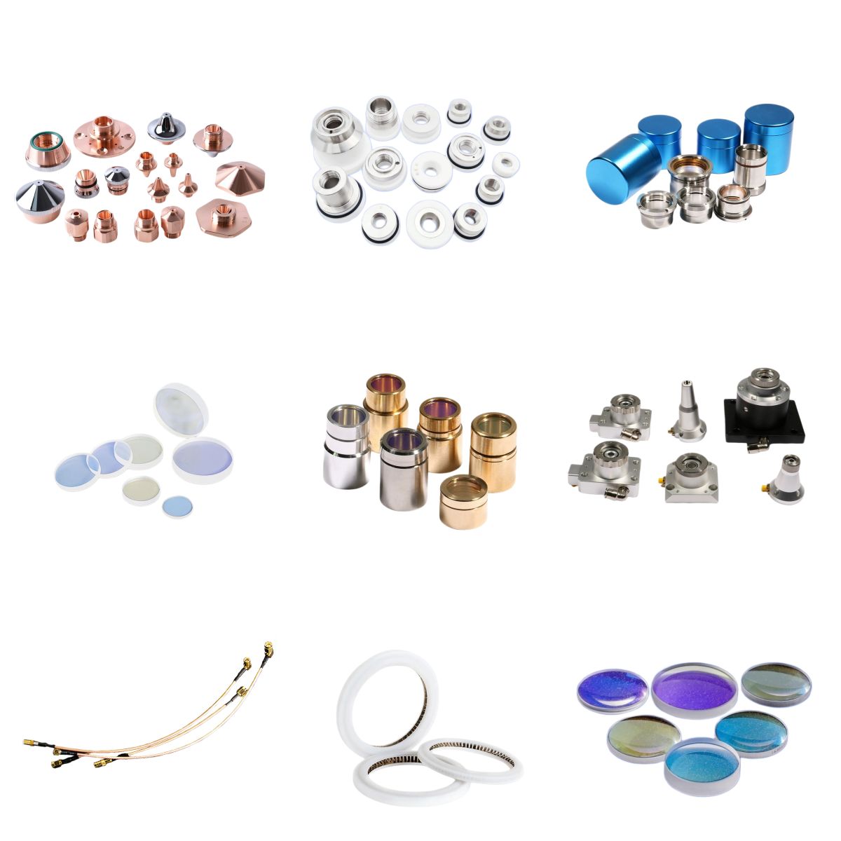 Link Metal CNC Laser Cutting Accessories - Full Range Fiber Laser Cutting Consumables for Raytools Bodor Precitec