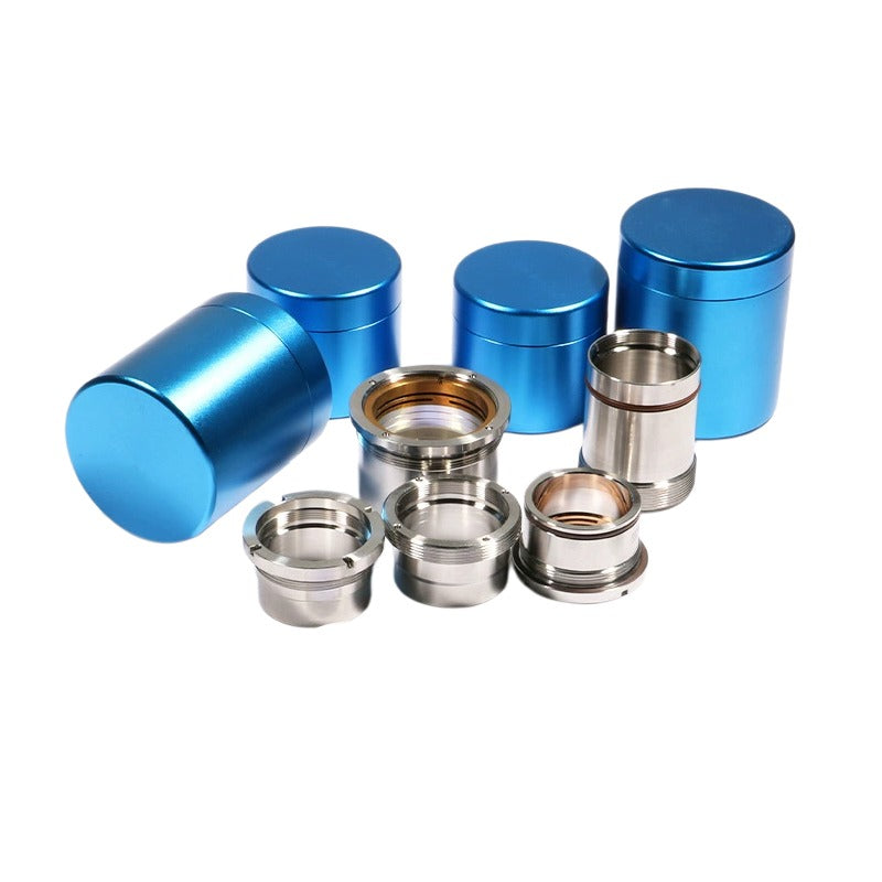 Link Metal CNC Collimating & Focusing Lens Assembly - Pre-Aligned Plug&Play Optical Lens Group for Fiber Laser Cutting Heads
