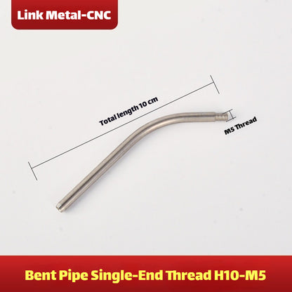 Bent Single-End H15-M5 M5 Wire Guide Tube