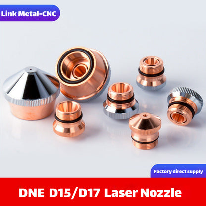 DNE D15/D17 Type Laser Cutting Nozzle | Link Metal CNC