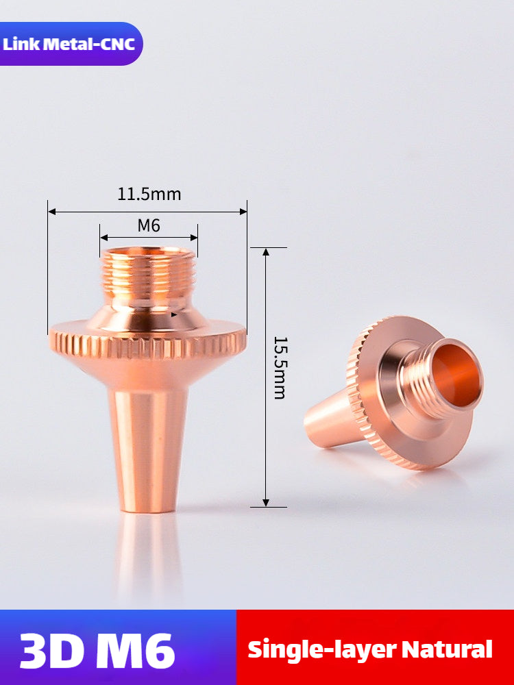 Link Metal CNC 3D-M6 Type Replacement Laser Nozzle