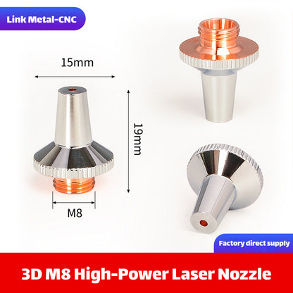 Link Metal CNC 3D-M8 Type Replacement Laser Nozzle