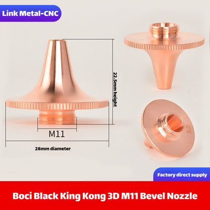 Link Metal CNC BOCI 3D-M11 Type Replacement Laser Nozzle
