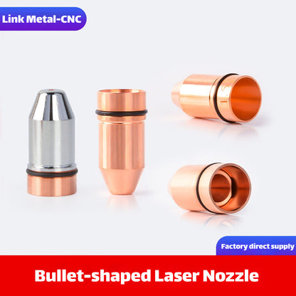 Link Metal CNC Bullet-shaped Type Replacement Laser Nozzle