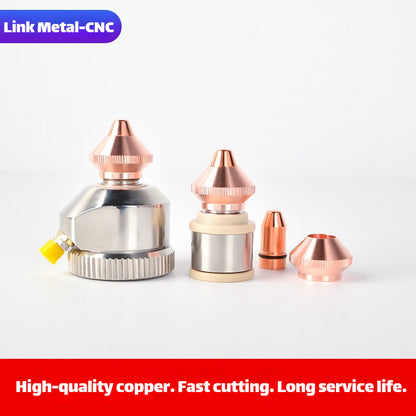 Link Metal CNC Bullet-shaped Type Fiber Laser Cutting Nozzle