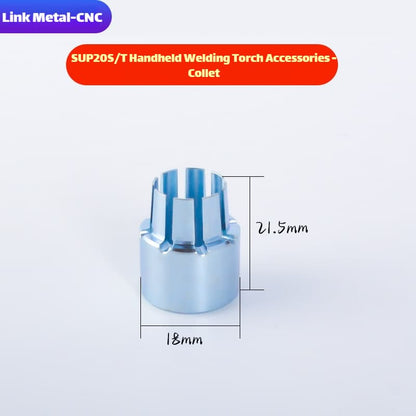 Link Metal CNC Collet for CQWY SUP20S/T Welding Torch