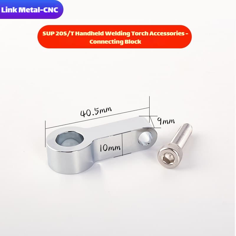 Link Metal CNC Connecting Block for CQWY SUP20S/T Welding Torch
