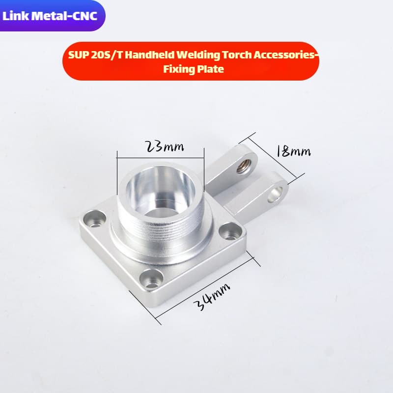 Link Metal CNC Fixed Block for CQWY SUP20S/T Welding Torch