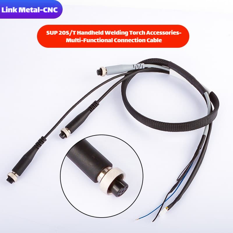 Link Metal CNC Multi-functional Connecting Cable Short Version for CQWY SUP20S/T Welding Torch