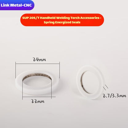 Link Metal CNC Sealing Ring for CQWY SUP20S/T Welding Torch