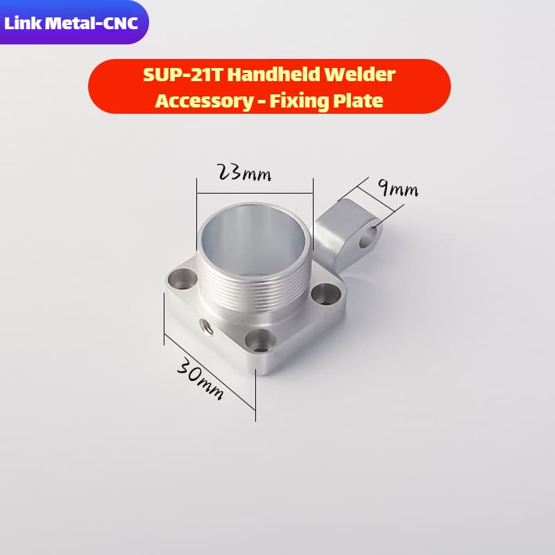 Link Metal CNC Fixed Mounting Plate for CQWY SUP21T Welding Torch
