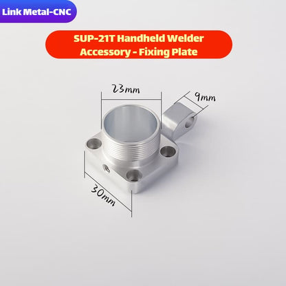 Link Metal CNC Fixed Mounting Plate for CQWY SUP21T Welding Torch