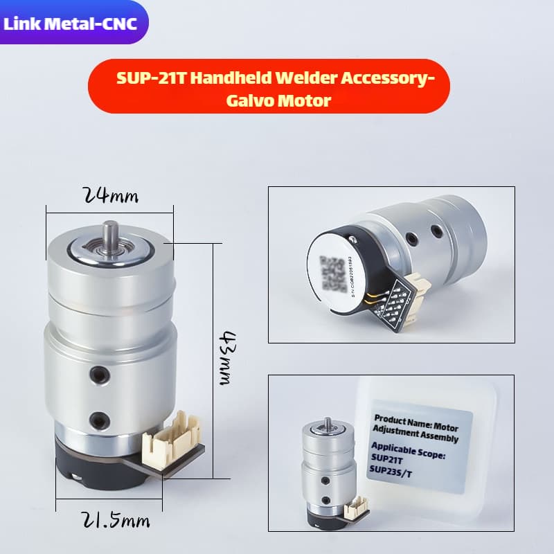Link Metal CNC Galvo Motor for CQWY SUP21T Welding Torch