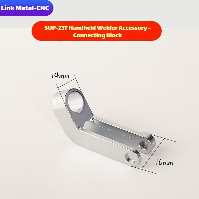 Link Metal CNC Connecting Block for CQWY SUP23T Welding Torch