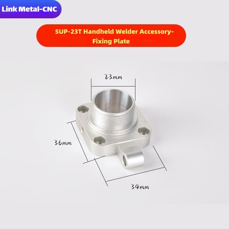 Link Metal CNC Fixed Mounting Plate for CQWY SUP23T Welding Torch