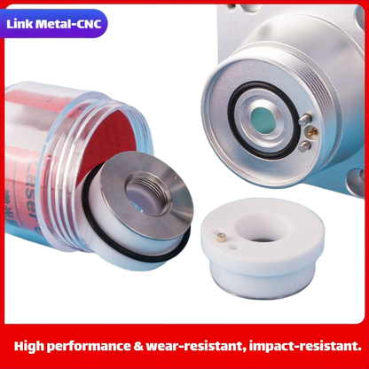 Link Metal CNC D28/D32 Standard Reinforced Gold-Plated Ceramic Ring Type Comparison Display