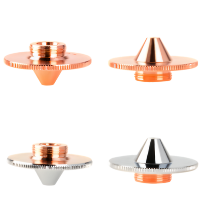 Link Metal CNC D28 Straw Hat Type Laser Cutting Nozzle