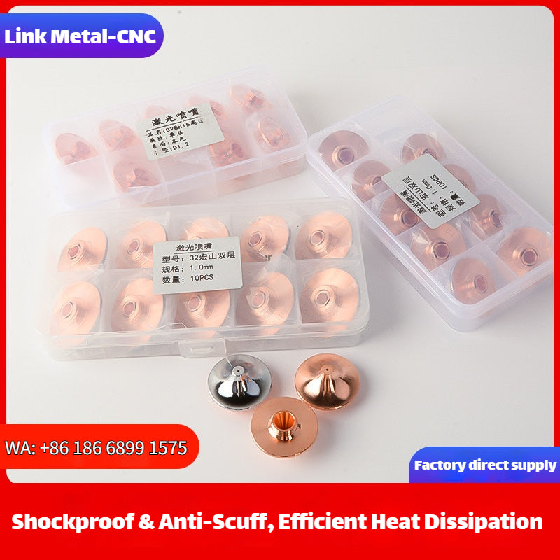 Link Metal CNC D32 HSG Anti-Collision Standard Laser Cutting Nozzle