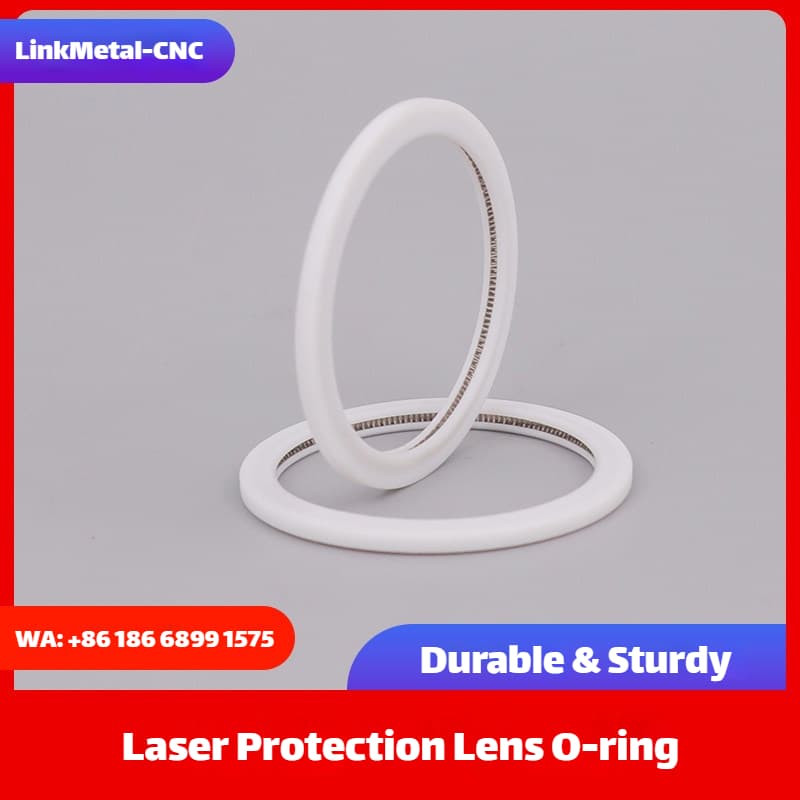 Link Metal CNC Fiber Laser Lens Gasket Machining Detail Display