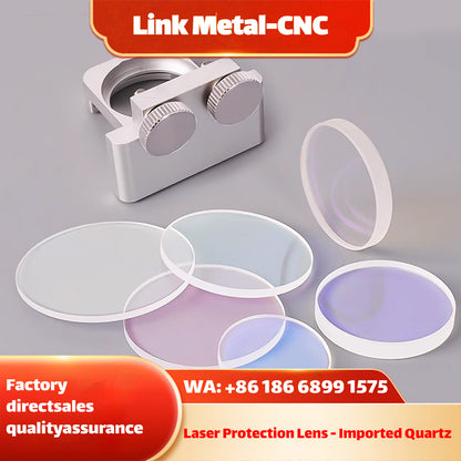 Link Metal CNC Anti-scratch Laser Protective Lens for Fiber Laser Equipment