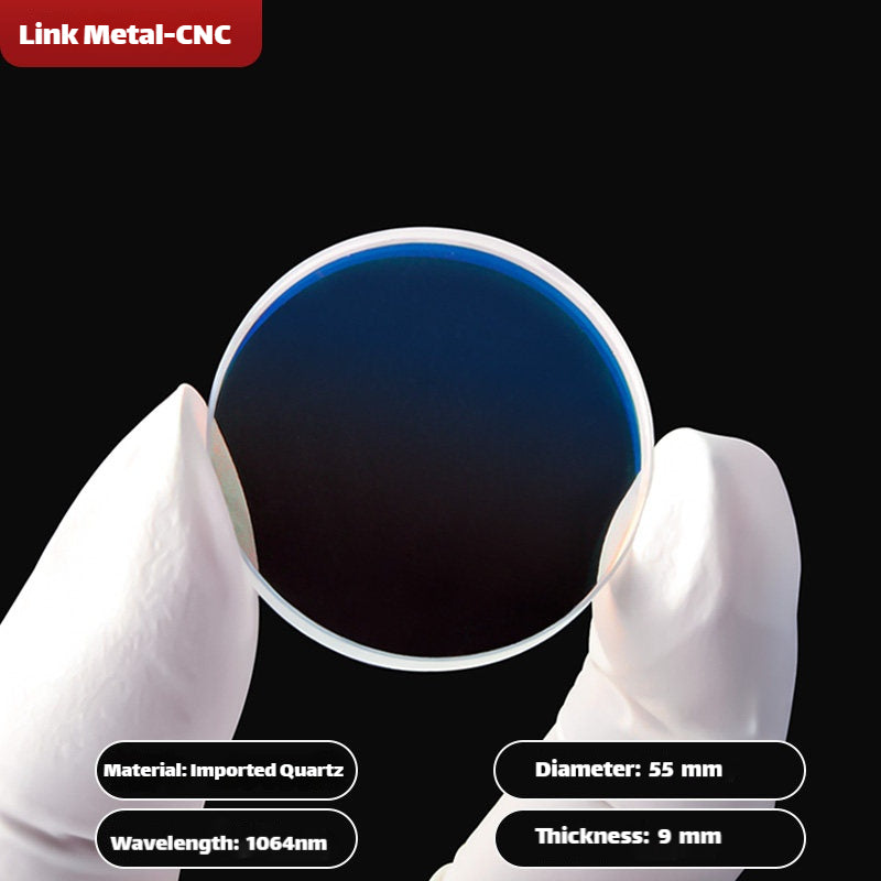 Dia. 55*9mm Link Metal CNC Laser Protective Lens for Fiber Laser Welding Machines