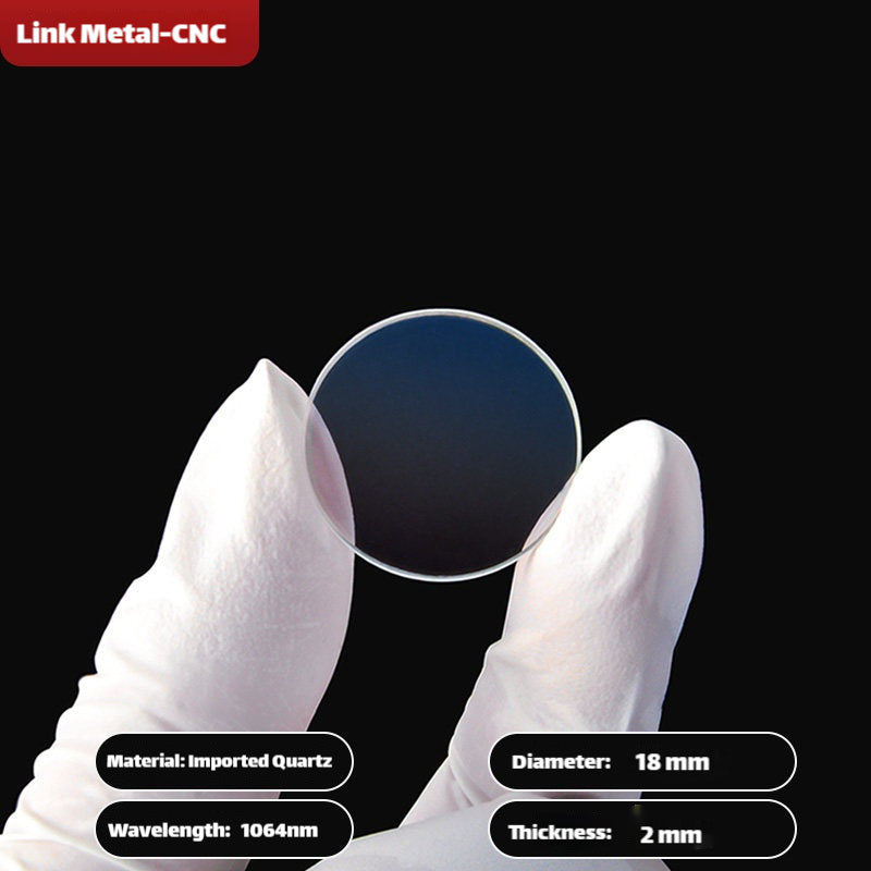 Dia. 18×2mm Link Metal CNC Laser Protective Lens for Fiber Laser Welding Machines