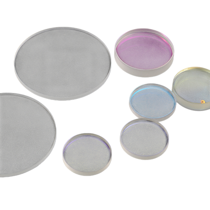 Link Metal CNC 1064nm Fused Silica Laser Protective Lens Front View