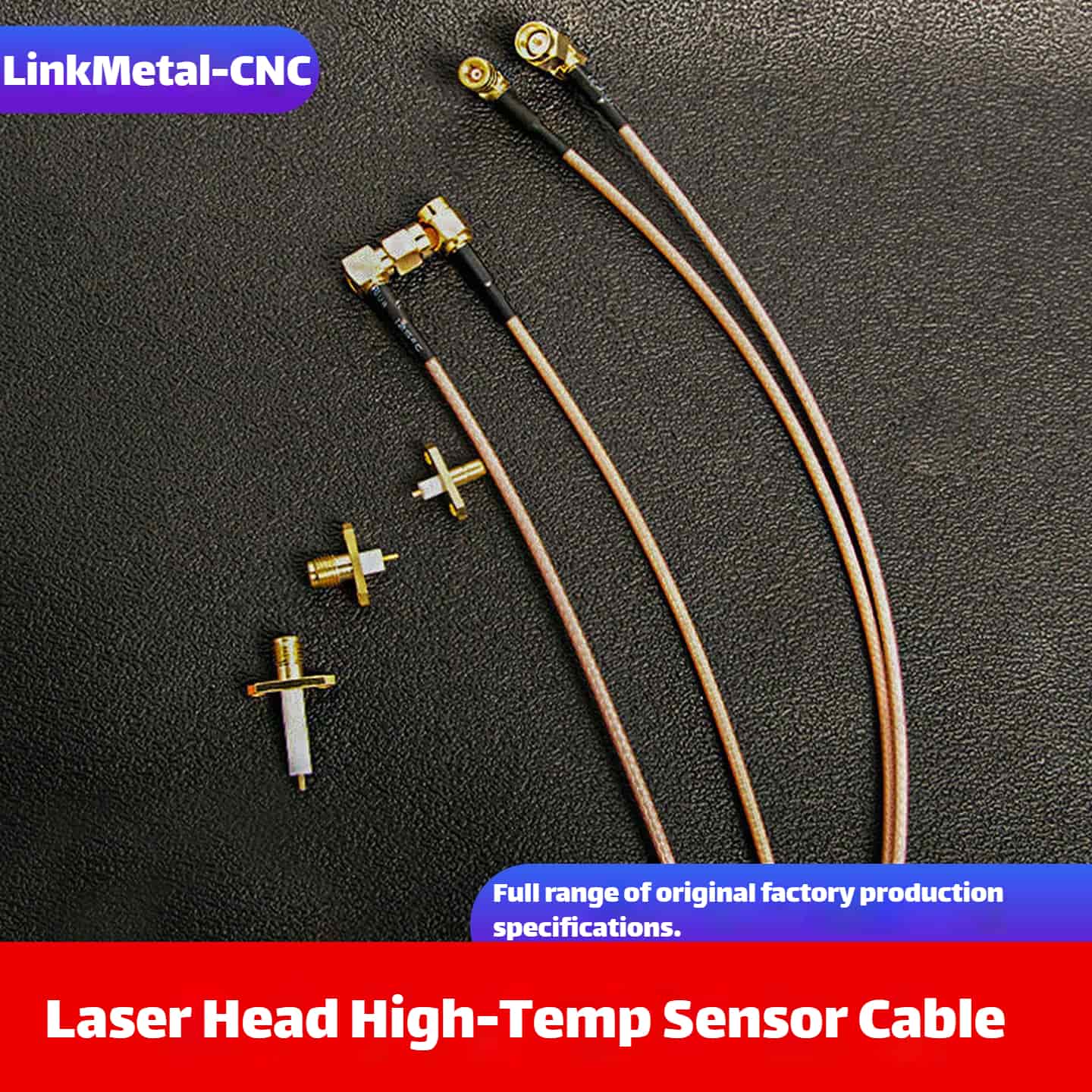 Link Metal CNC Laser RF Cable Size Parameter Display