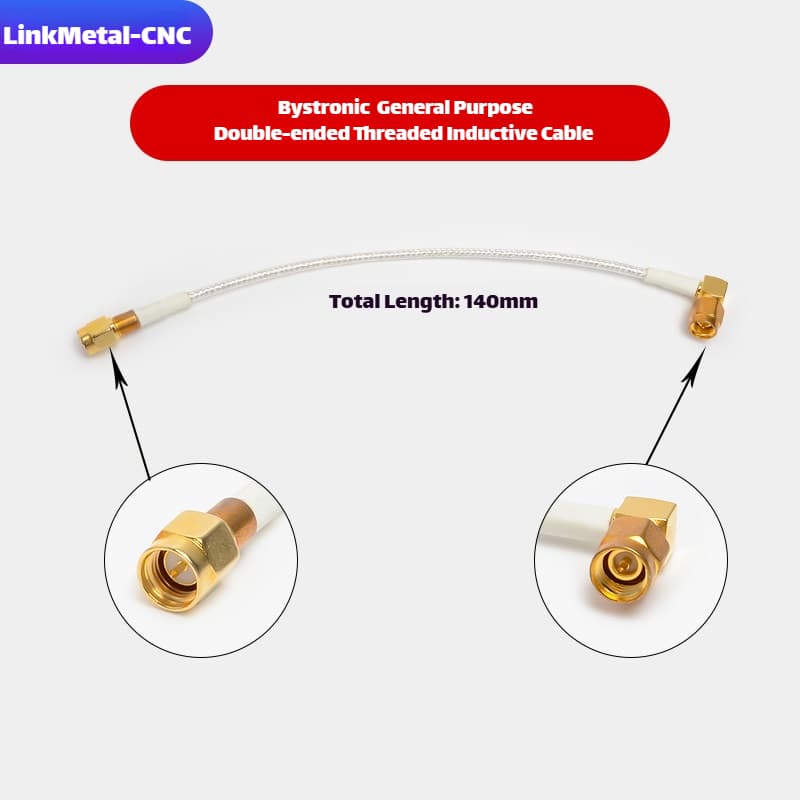 Link Metal CNC Bystronic With Plastic Tube Type Laser RF Cable