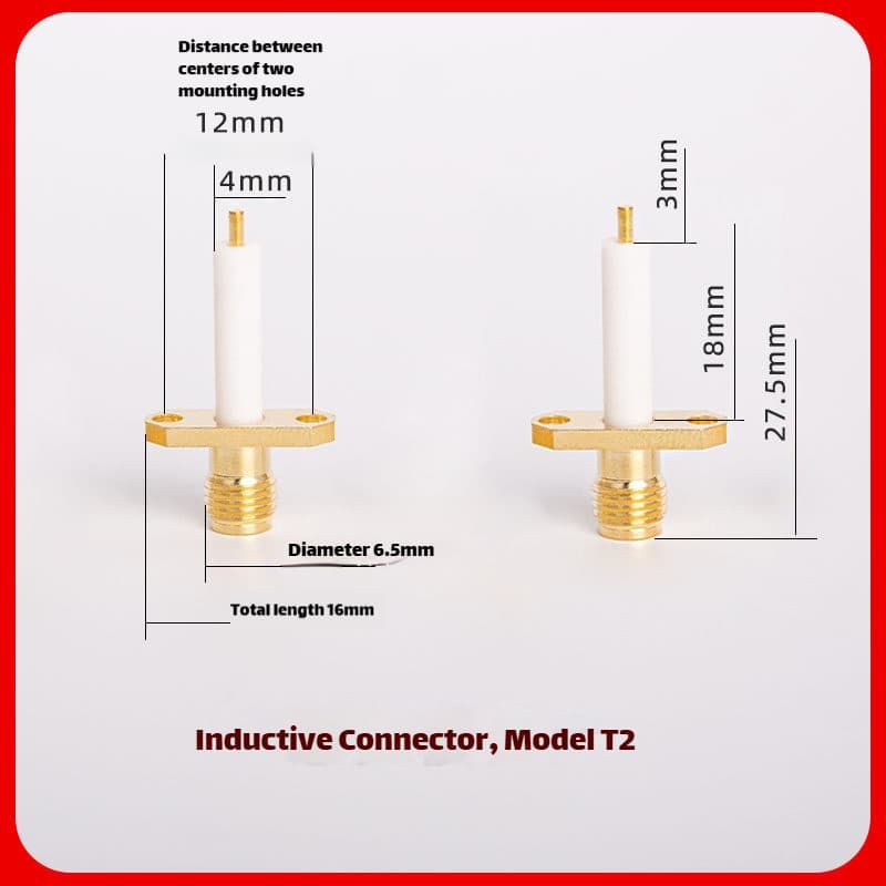 Link Metal CNC Sensor Connector Large Laser RF Cable