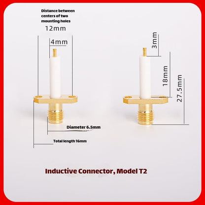 Link Metal CNC Sensor Connector Large Laser RF Cable