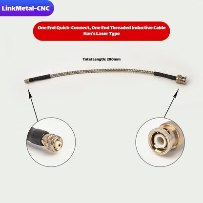 Link Metal CNC Han's Laser Type Laser Height Sensor RF Cable