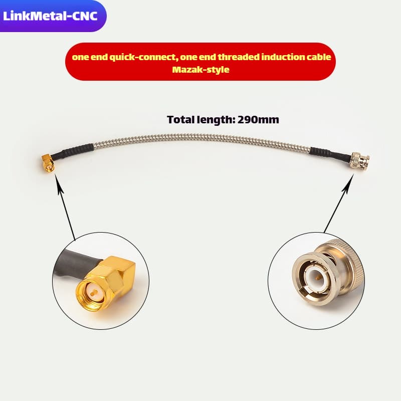 Link Metal CNC Mazak Type Laser Height Sensor RF Cable