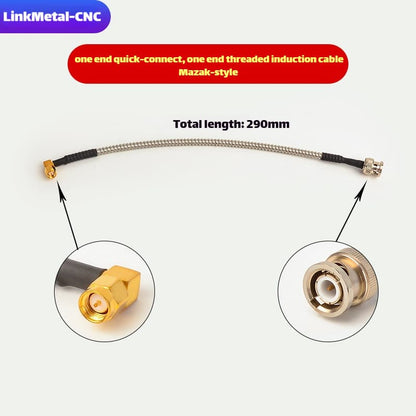 Link Metal CNC Mazak Type Laser Height Sensor RF Cable