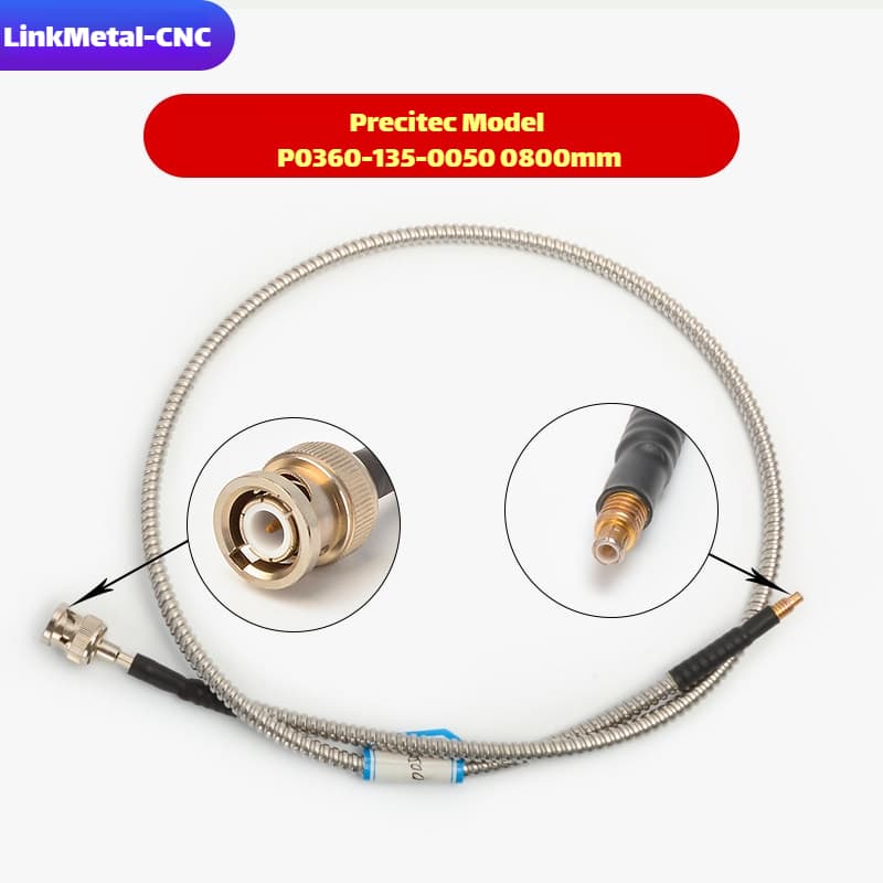Link Metal CNC Precitec P0360 Type Laser Height Sensor RF Cable