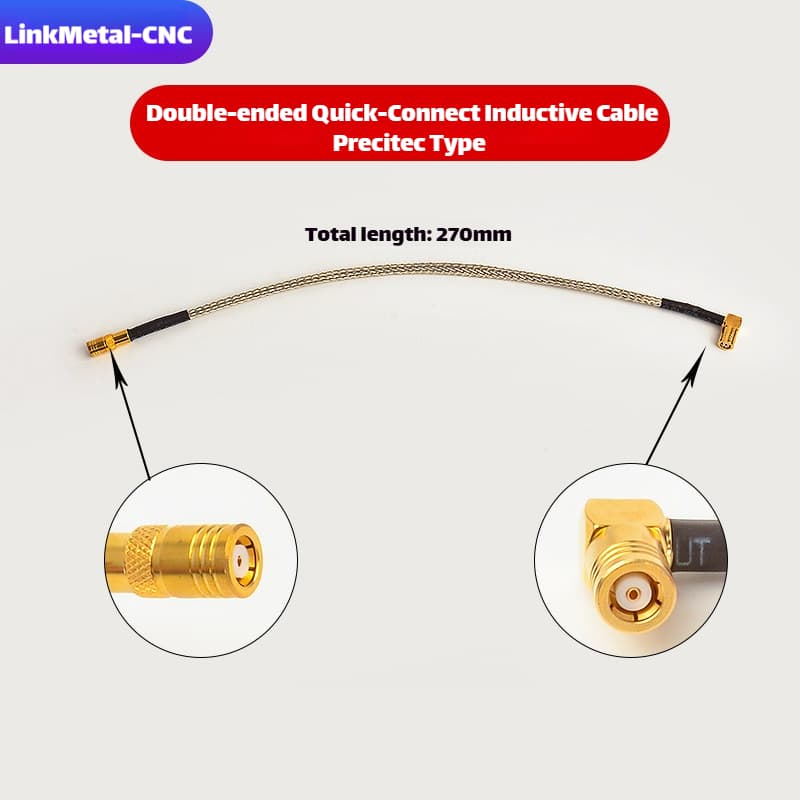 Link Metal CNC Precitec Standard Type Laser Height Sensor RF Cable
