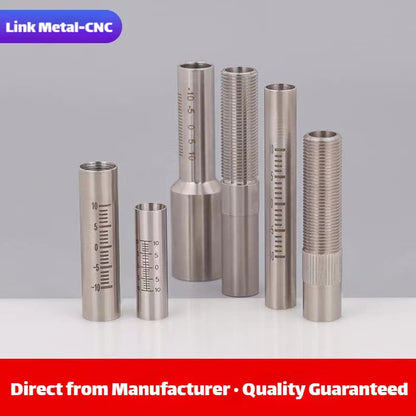 Link Metal CNC Scale Tube Size Specification Display