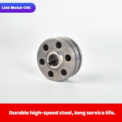 Link Metal CNC U-Type V-Type Wire Feed Roller Detail Display