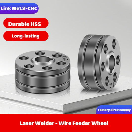 Link Metal CNC Wire Feed Roller Installation Fit Detail