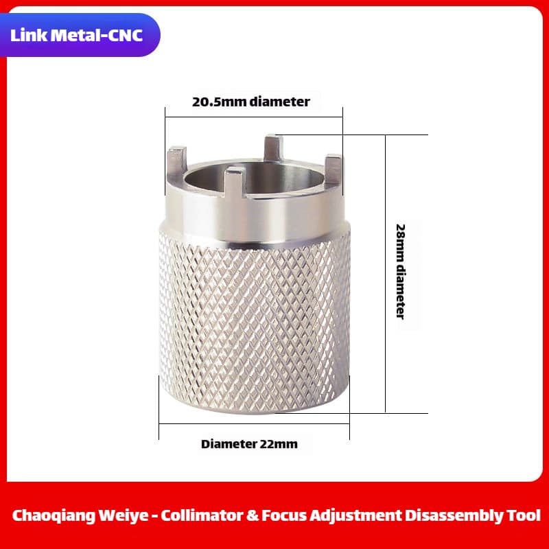 Link Metal CNC CQWY Disassembly Tool for Handheld Laser Welding Head