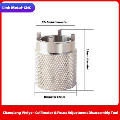 Link Metal CNC CQWY Disassembly Tool for Handheld Laser Welding Head