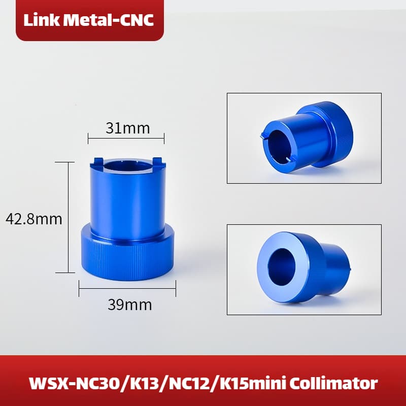 Link Metal CNC WSX Lens Disassembly Tool for NC30/K13/NC12/K15 Mini Collimating Lens