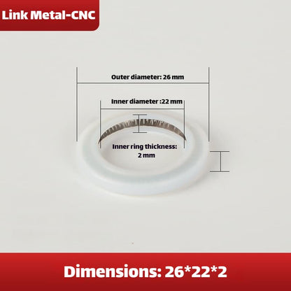 Link Metal CNC Universal Lens Gasket 26×22×2mm