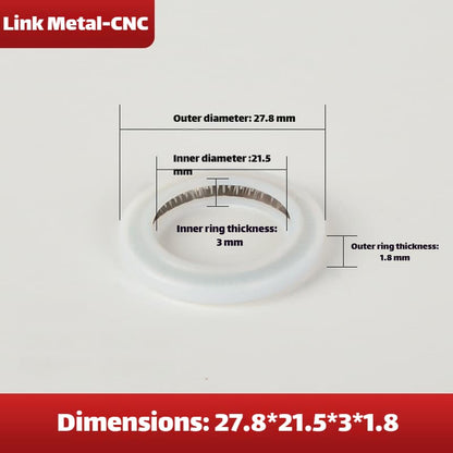 Link Metal CNC Universal Lens Gasket 27.8×21.5×3×1.8mm