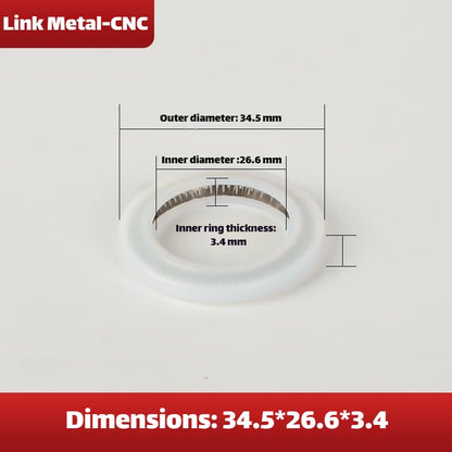Link Metal CNC Universal Lens Gasket 34.5×26.6×3.4mm