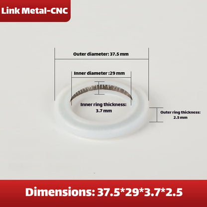 Link Metal CNC Universal Lens Gasket 37.5×29×3.7×2.5mm