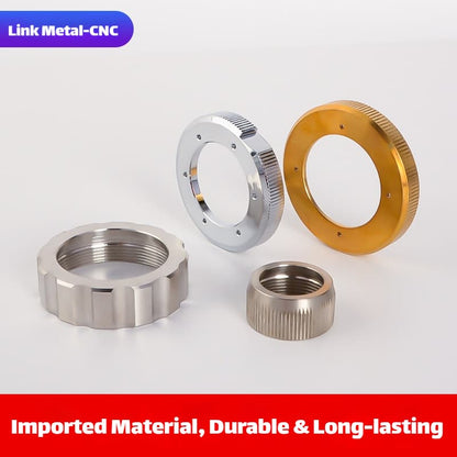 Link Metal CNC Locking Ring Installation Fit Detail